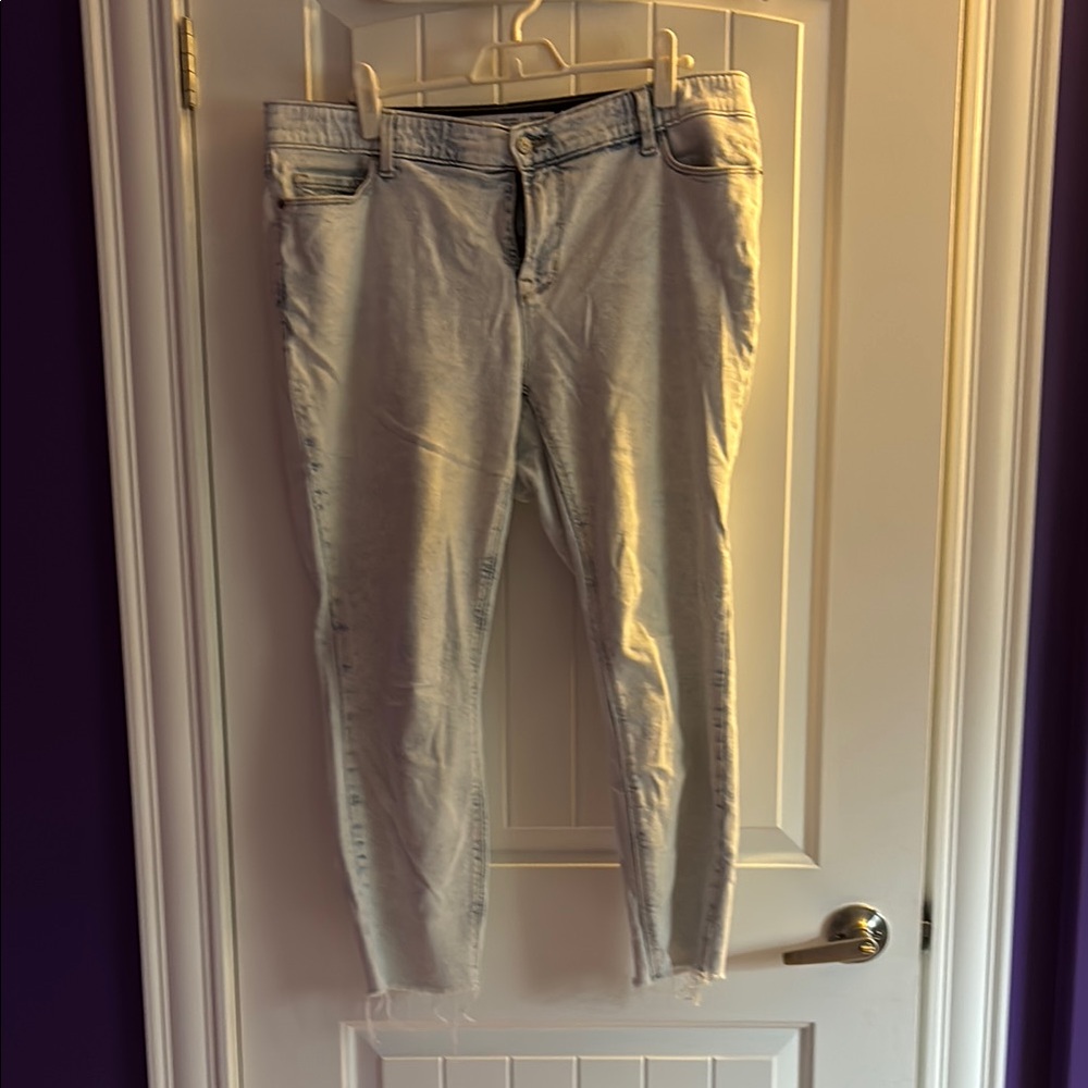 Old Navy Rockstar Super Skinny Jeans - Light Blue